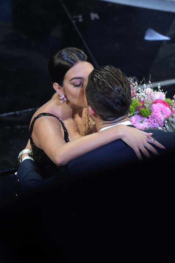 Georgina Rodríguez en el Festival de San Remo 2020 / Gtres