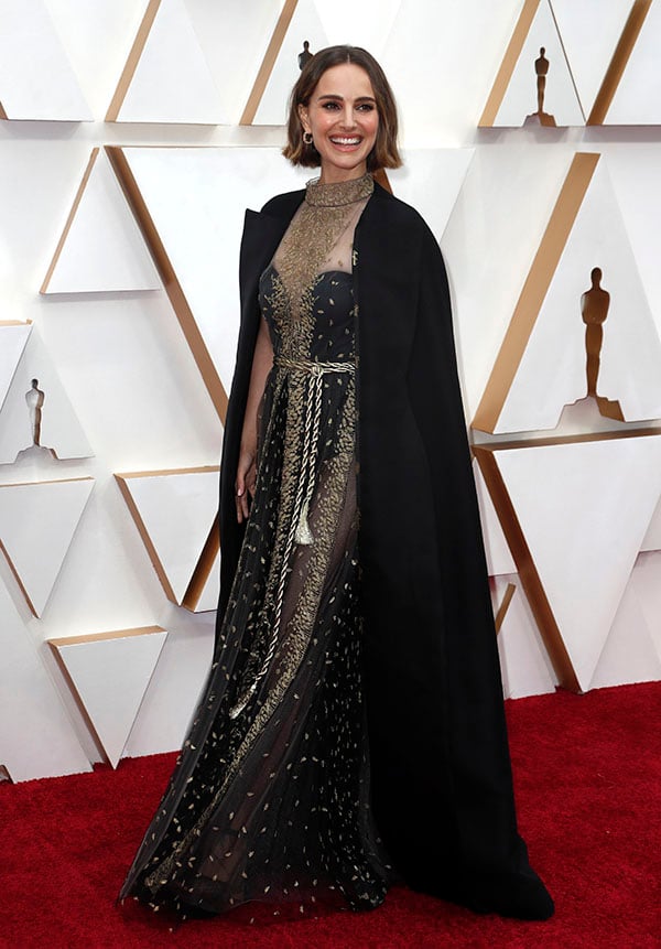Natalie Portman ha aprovechado su sofisticado look para hacer una reivindicación feminista en la alfombra roja de los Oscar / GTRES