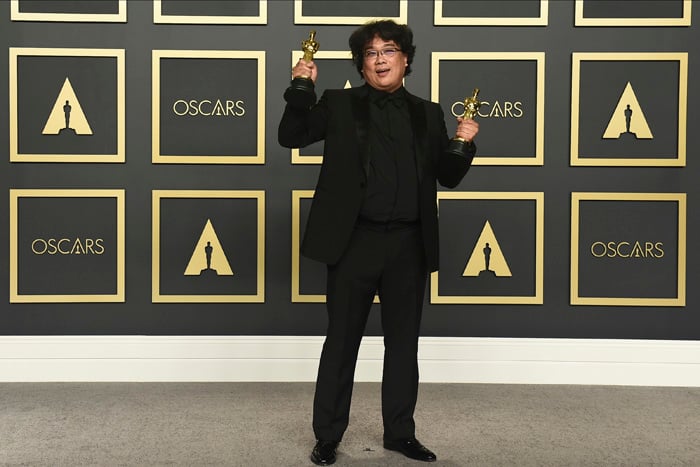 Bong Joon Ho ha sido el gran triunfador de la noche con la película 'Parásitos' / GTRES