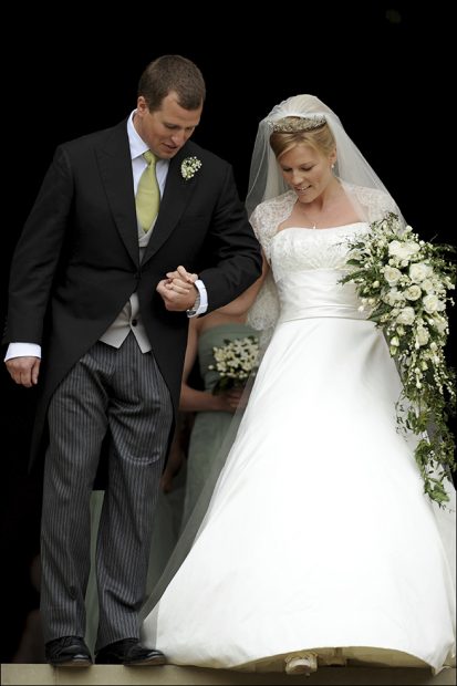Autumn y Peter Phillips