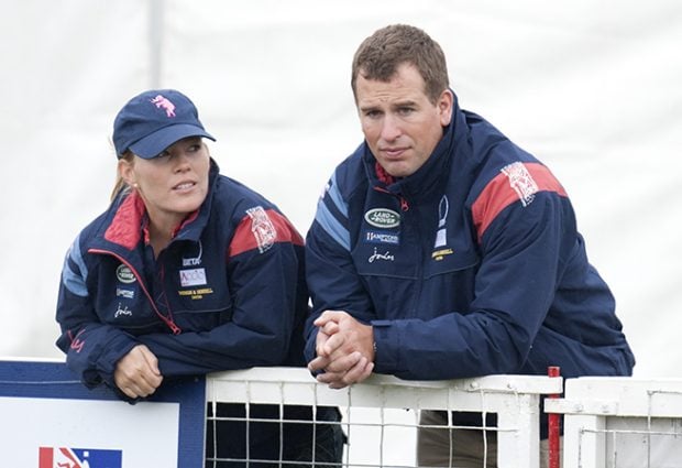 Autumn y Peter Phillips