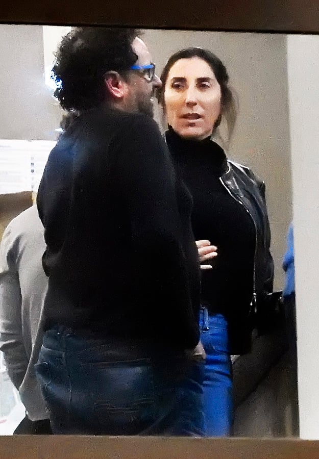 Paz Padilla durante el velatorio de su madre, doña Lola Díaz, en Cádiz / GTRES