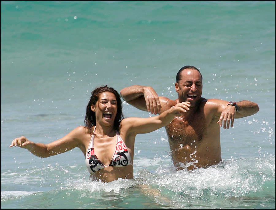 Raquel Revuelta y Miguel Ángel Jiménez en una imagen de archivo / GTRES