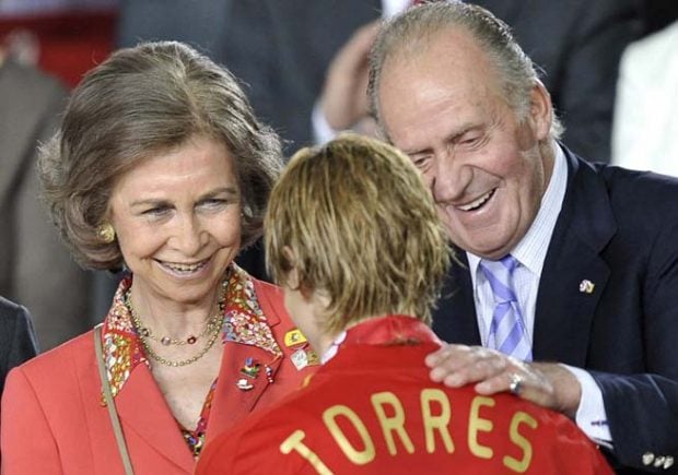 rey Juan Carlos y la reina Sofía