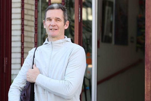 Iñaki Urdangarin saliendo del Hogar Don Orione tras haber disfrutado de seis días de permiso/Gtres