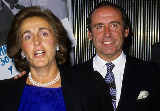 José María Ruiz-Mateos y su mujer Teresa Rivero en un acto público/Gtres