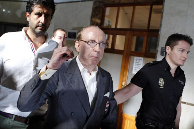 El empresario José María Ruiz-Mateos asistiendo a un juicio en Mallorca/Gtres