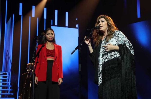 Estrella Morente en su actuaci&oacute;n en 'Operaci&oacute;n 