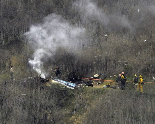 Accidente del helic&oacute;ptero en el que viajaban Kobe Bryant y su hija Gianna. Imagen de archivo / GTres