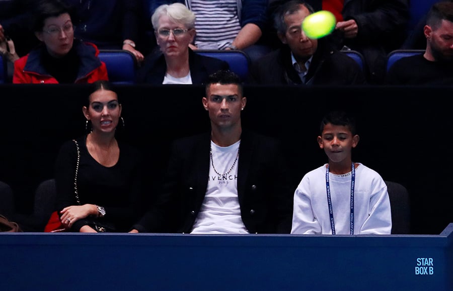 Cristiano Ronaldo junto a Georgina Rodríguez y su hijo, Cristiano Ronaldo Junior / GTRES