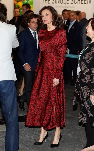 La reina Letizia durante la inauguración de ARCO/Gtres