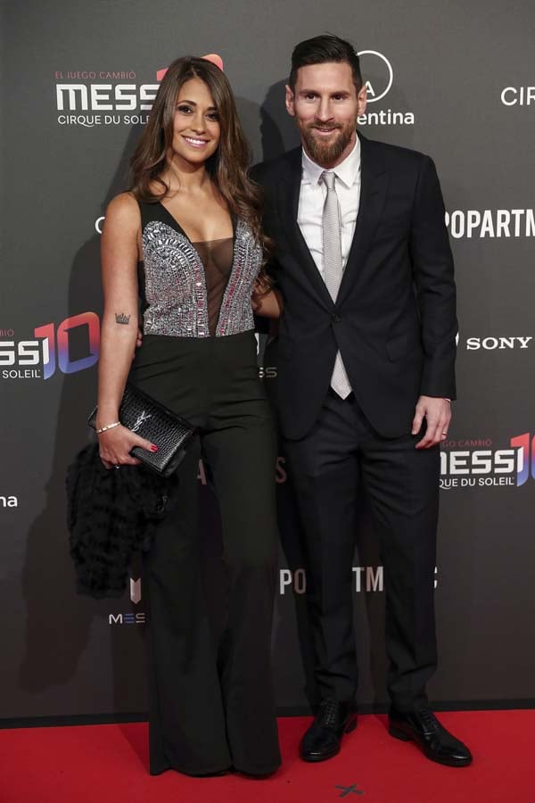 Leo Messi y Antonela Roccuzzo
