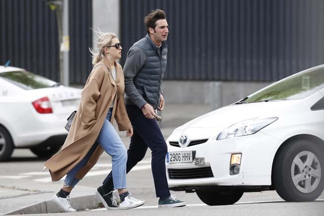 Alba D&iacute;az y Javier Calle