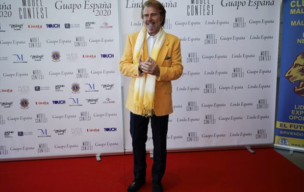 Edmundo Arrocet durante el Concurso de modelos "Guapo de Espa&ntilde;a Model Contest 2020 / GTres