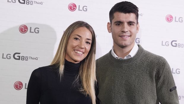 Alice Campello y Álvaro Morata en una imagen de archivo / Gtres