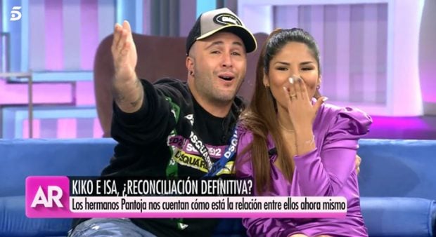Kiko Rivera e Isa Pantoja en 'El programa de Ana Rosa'/Mediaset