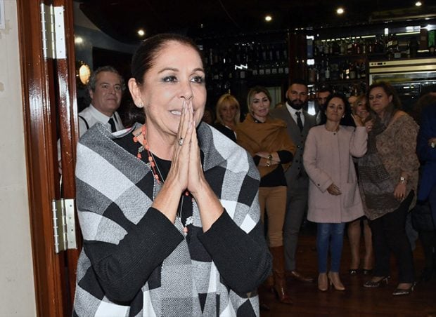 La cantante en un evento de Sevilla / GTres
