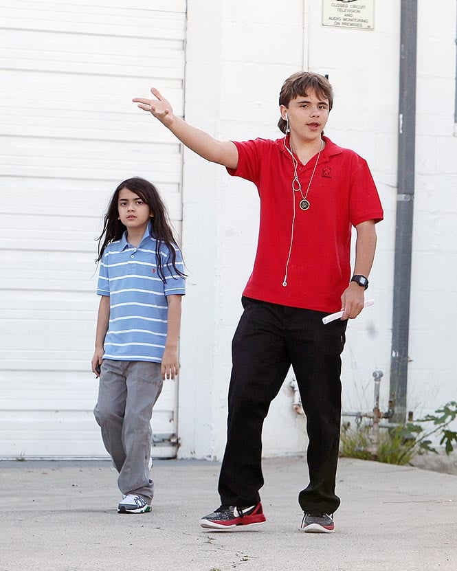 Blanket Jackson, Prince Michael Jackson