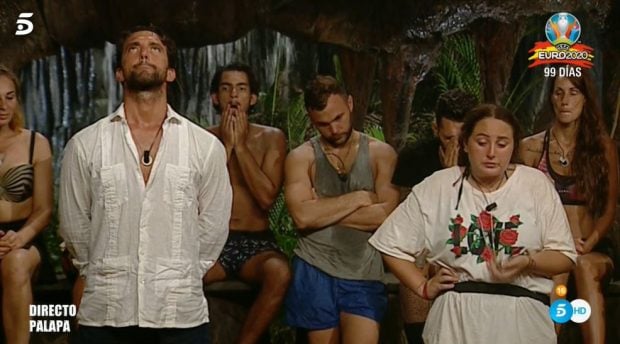 Rocío Flores y Antonio Pavón a punto de conocer quién es el expulsado en Supervivientes/Telecinco