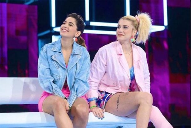 Antes de cantar Anaju y Samantha su canción / Imagen de TVE