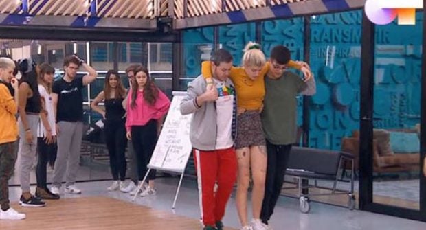 Samantha se lesiona durante la clase grupal de interpretación / Imagen de Operación Triunfo