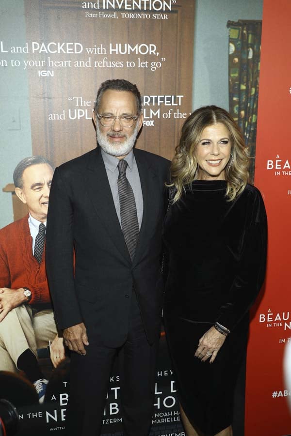 Tom Hanks y su mujer, Rita Wilson