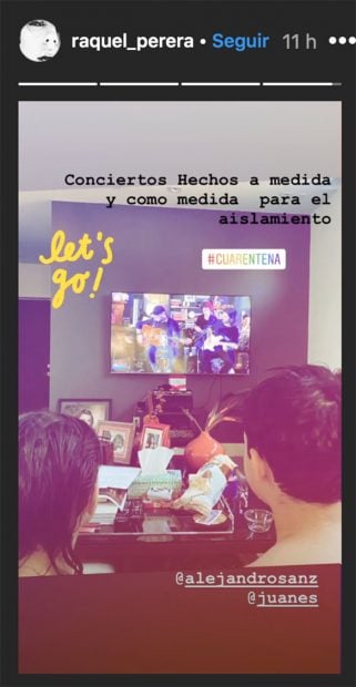 El stories de Raquel Perera que corrobora el cari&ntilde;o que le tiene a su expareja / GTres