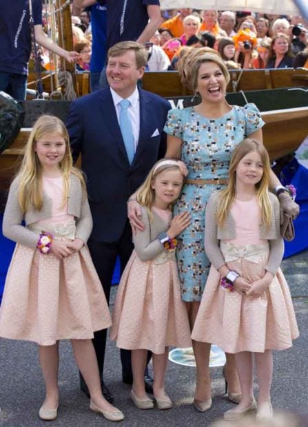 Máxima de Holanda y el rey Guillermo