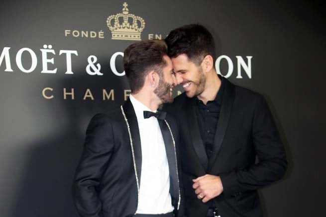 Pelayo Díaz y Andy McDougall