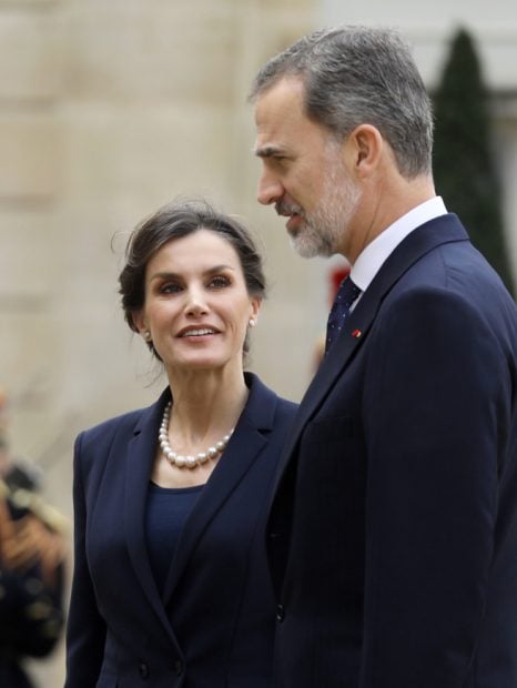 reina Letizia rey Felipe