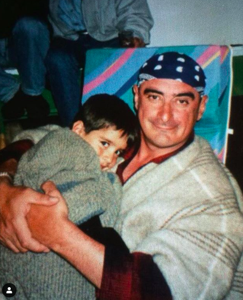 Alberto Herrera y su padre Carlos Herrera en una imagen de Instagram/Instagram