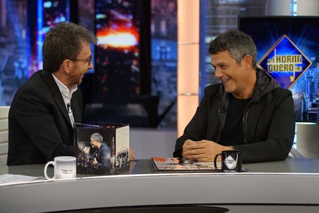 Alejandro Sanz y Pablo Motos 