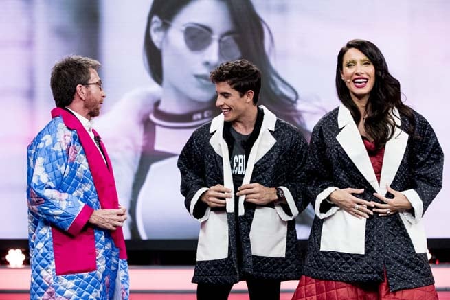 Pilar Rubio, Marc Marquez y Pablo Motos 