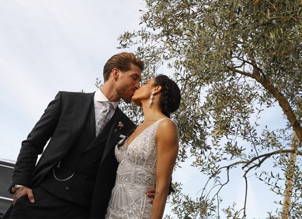 La pareja se dio el 's&iacute;, quiero' en la ciudad natal de Sergio, en Sevilla, en junio del a&ntilde;o pasado / GTRES