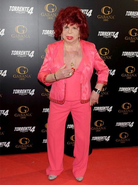 Carmen de Mairena durante la premier de 'Torrente 4' en 2011 / GTRES