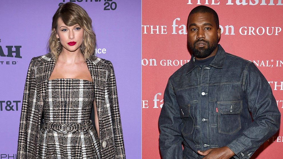 Taylor Swift y Kanye West / Gtres