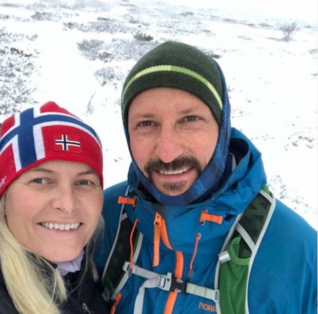 Mette Marit y el pr&iacute;ncipe Hakoon