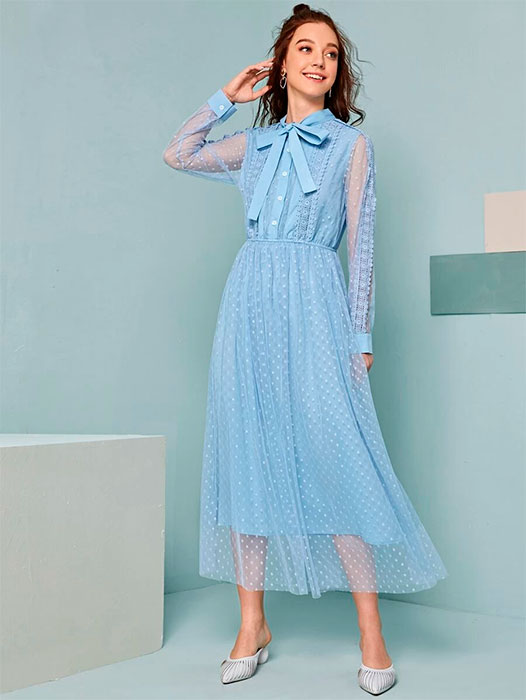 Vestido azul