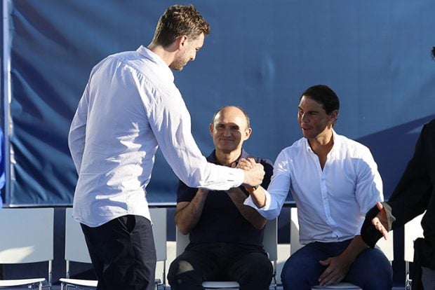 Pau Gasol y Rafa Nadal en una imagen de archivo/Gtres