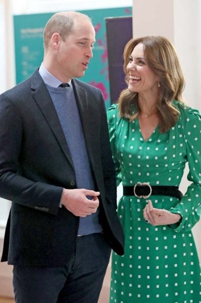 Kate Middleton y el príncipe Guillermo