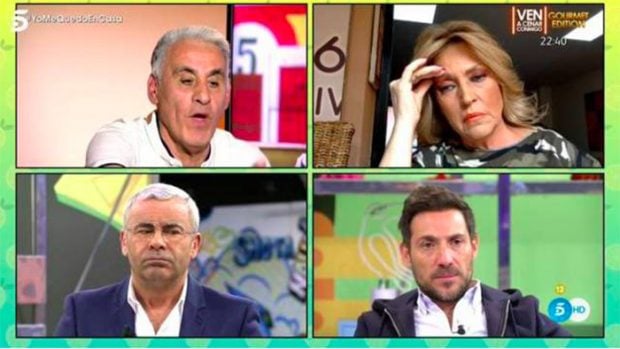 Lydia Lozano por skype en 'S&aacute;lvame'/Telecinco
