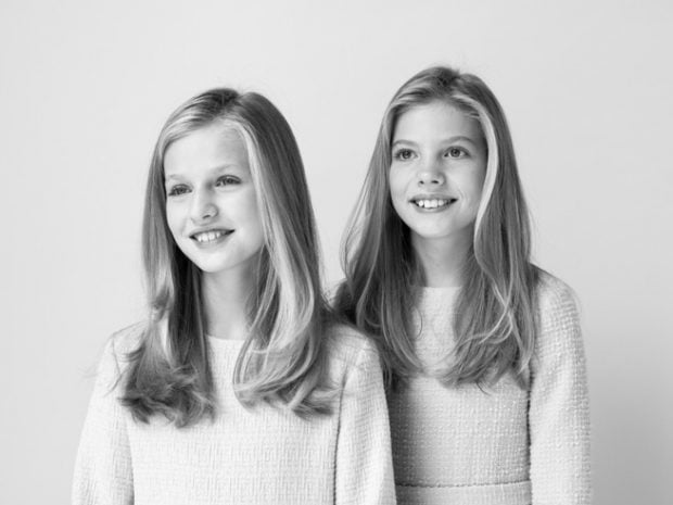 princesa Leonor y la infanta Sofía