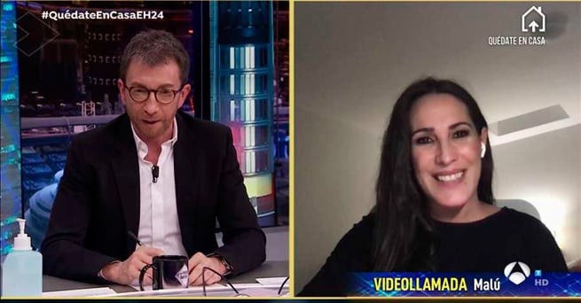Mal&uacute; revel&oacute; a Pablo Motos que el beb&eacute; que estaba esperando era una ni&ntilde;a / Atresmedia
