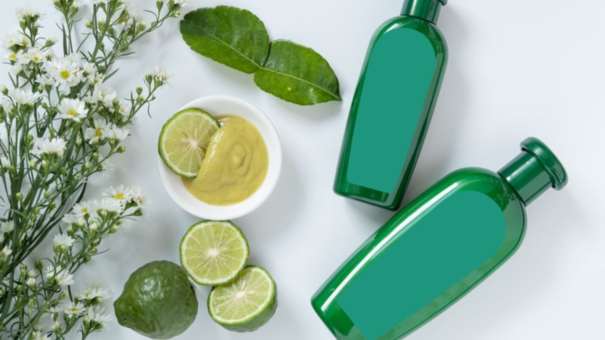 Champú natural con plantas