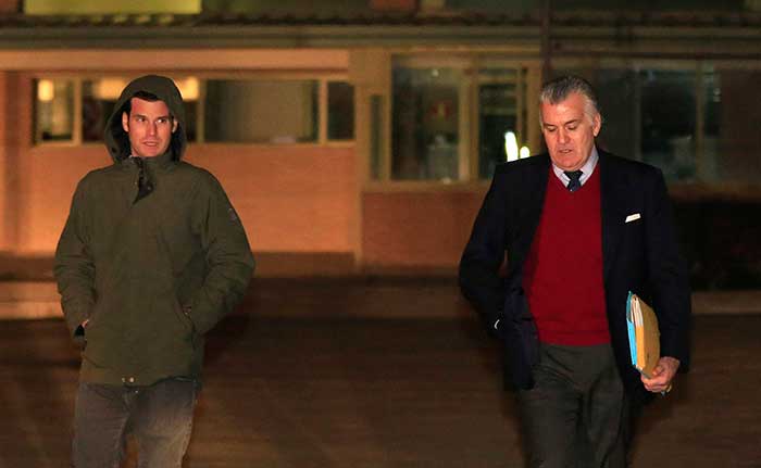 Willy Bárcenas junto a su padre Luis Bárcenas / Gtres