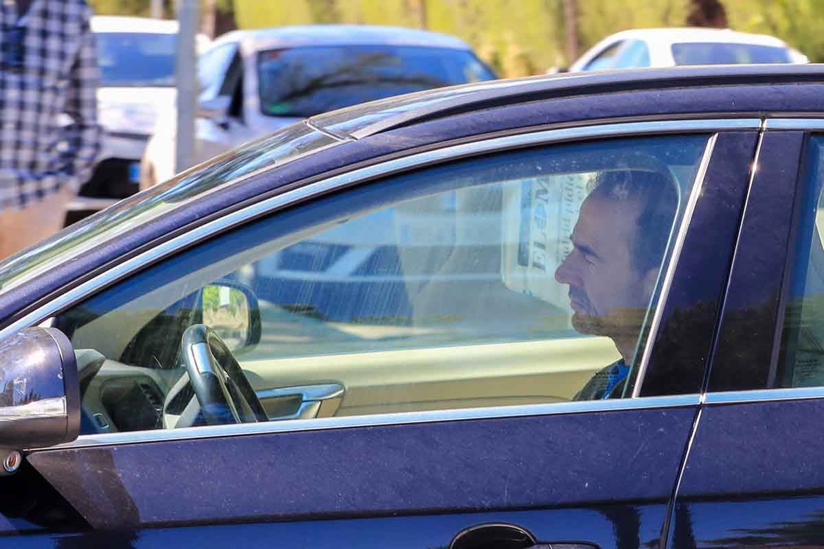Alessandro Lequio vuelve a casa de Ana Obreg&oacute;n un d&iacute;a despu&eacute;s del entierro de su hijo &Aacute;lex / GTRES