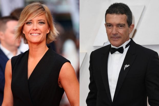 María Casado y Antonio Banderas