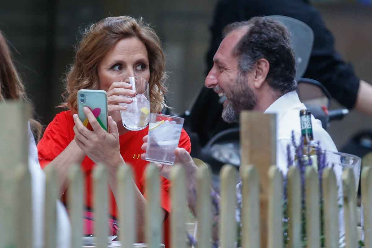 &Aacute;gatha Ruiz de la Prada y Luis Gasset disfrutando de un plan juntos en Madrid / GTRES