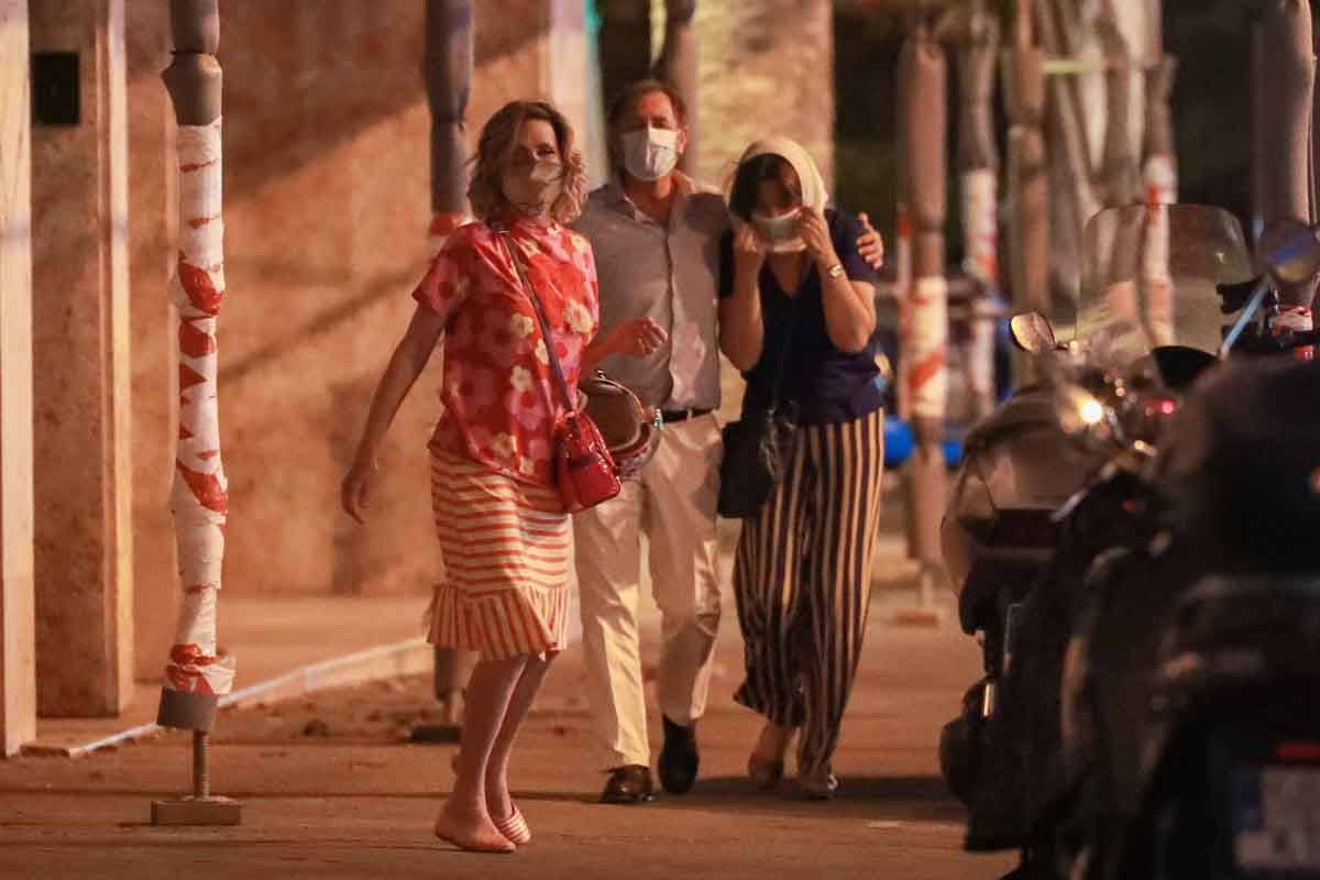 &Aacute;gatha Ruiz de la Prada y Luis Gasset durante una de sus citas en la &uacute;ltima semana / GTRES