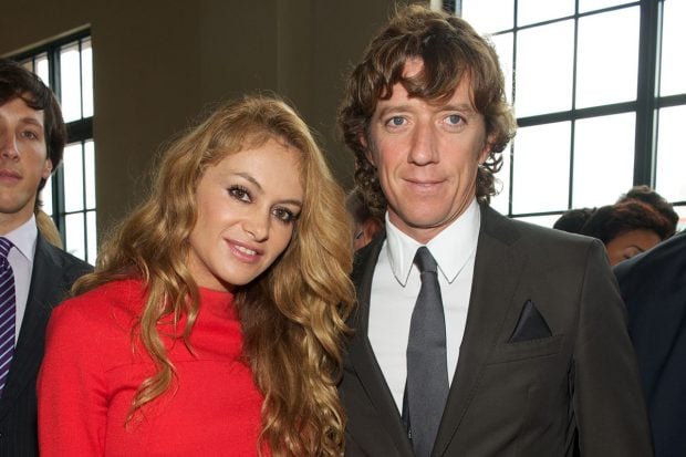 Paulina Rubio y Nicolás Vallejo-Nágera